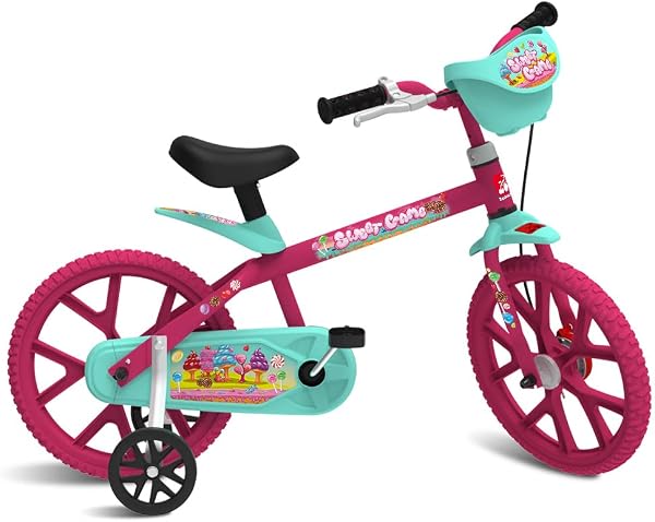Bicicleta Sweet Game Rosa Aro 14